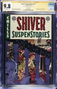 Shiver Suspenstories #1 Adam Hughes cover B CGC 9.8 variant signature series - Picture 1 of 2