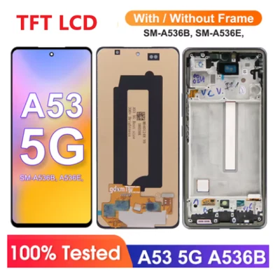 TFT For Samsung Galaxy A53 5G LCD Display Screen Touch Digitizer Assembly - Image 1 of 3