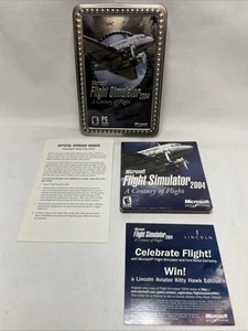 Microsoft Flight Simulator 2004 Century Of Flight juego PC lata completa - Imagen 1 de 5