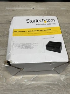 StarTech.com SDOCK2U33RE USB 3.0 / eSATA 1:1 SATA Duplicator Dock w/UASP - Picture 1 of 7