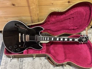 Gibson Midtown Custom Ebony Electric Guitar w Case - Picture 1 of 15