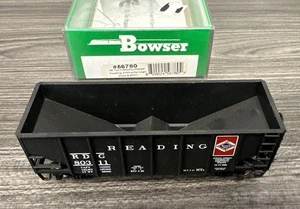Bowser HO Scale RTR #56780 Reading 55 Ton Fishbelly Hopper #80311 NIB - Picture 1 of 3