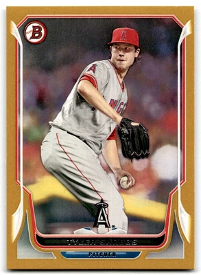 Tyler Skaggs 2014 Bowman béisbol dorado/50 #194 Los Angeles Angels Foto 1 de 2