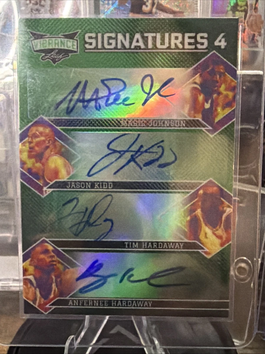 Tim Hardaway Autographed Basketball Trading Card Singles for sale