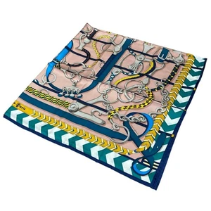 HERMES Carre 90 Panoplie Equestre Silk Scarf 843163 - Picture 1 of 7