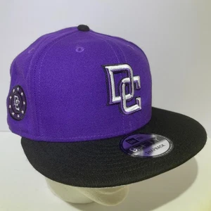 New Era 9Fifty Washington Nationals Snapback Purple Hat Club Exclusive DC Badge - Bild 1 von 8