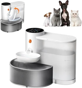 Potaroma Smart kabelloser Haustierbrunnen, ohne Filter, 3,5 l großes Fassungsvermögen - Bild 1 von 13