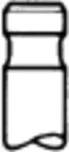 Einlass-Einlassventil Bimetall Bimetall 162180 TRW Engine Component - Bild 1 von 4