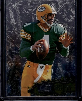 1996 Fleer Metal #45 Brett Favre Green Bay Packers - Image 1 of 2