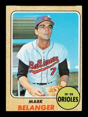 1968 Topps #118 Mark Belanger Baltimore Orioles - Image 1 of 2