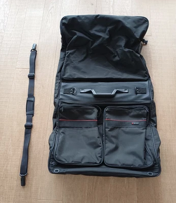 Delsey Kleidersack Reisegepäck Anzugtasche Herren Schwarz mit div.Taschen - Bild 1 von 4