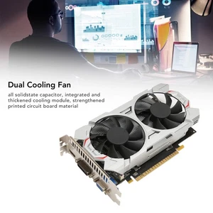 Desktop Graphics Card 2Gb Ddr5 128Bit 928/5400Mhz Pci Express 3.0 X16 Dvi - Picture 1 of 12
