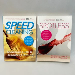 2 x Books by Shannon Lush & Jennifer Fleming Spotless & Speed Cleaning - Bild 1 von 18