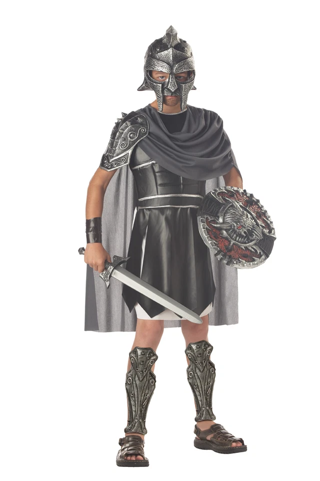Roman Gladiator Boys Hercules Warrior Child Costume - Image 1 of 1