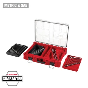30pc Métrico & SAE Combinación Llave Juego Con Packout&trade; Organizador 48 22 - Imagen 1 de 1