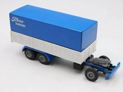 Tekno camion covered truck lorry vintage die cast 1/43 Volvo Scania - Immagine 1 di 4