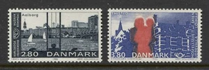 DANIMARCA 1986, COOPERAZIONE NORDICA, SCOTT 819-820, MNH - Foto 1 di 1