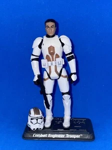 STAR WARS SAGA COMBAT ENGINEER CLONE TROOPER LOOSE COMPLETE - Picture 1 of 2