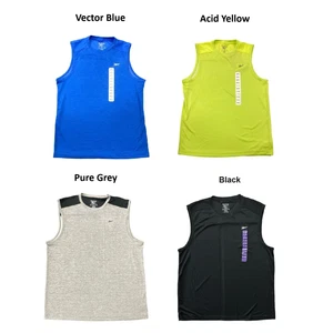 Reebok Men's Speedwick Sleeveless Mesh Active Tech Shirt - Picture 1 of 9