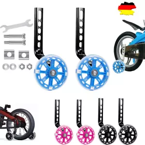 2er Universal Stützräder Sicherheitsstützräder für 12-20 Zoll Kinderfahrrad NEW - Bild 1 von 15