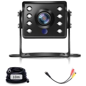 Waterproof Car Rear View Camera AHD CVBS Backup Camera 4Pin Cable +RCA Connector - Picture 1 of 8