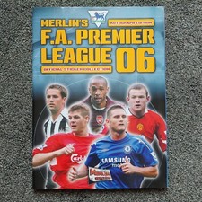 Merlin's F.A. Premier League 2006 Official Sticker Collection Book Empty 