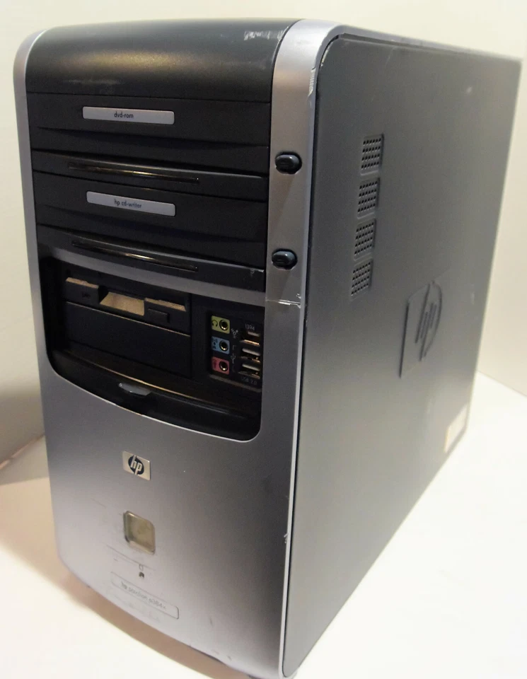 HP Pavilion a384x Desktop PC (AMD Athlon XP 2800+ 512MB NO HDD) Works!  - Image 1 of 4