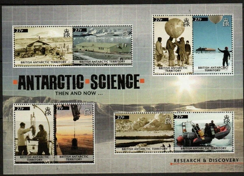 BRITISH ANTARCTIC TERRITORY 2011-SGMS567 ANTARCTIC SCIENCE MNH Cover