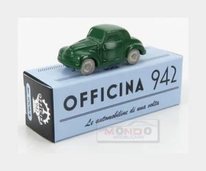 1:76 Officina-942 Fiat 500C Topolino 1949 Green ART1008B Modellino - Foto 1 di 2
