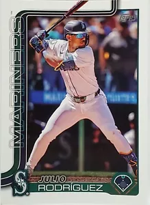 #266 JULIO RODRIGUEZ Mariners - 2025 Topps Serie 1 SUPER CAJA - Tarjeta de gran tamaño - Imagen 1 de 2