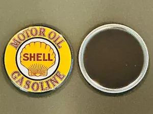 Shell Öl Kühlschrankmagnet 2 1/4" ToolBox Magnet - Bild 1 von 1