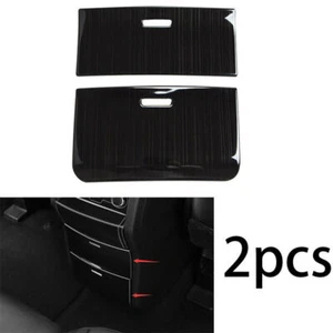 For Ford Edge 2015-2018 Black Titanium Interior Rear Anti-Kick Decoration Trim - Picture 1 of 3