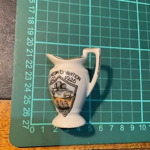 EARLY SOUVENIR WARE DUNEDIN NEW ZEALAND 1925 - 1926 EXHIBITION SMALL JUG - Picture 1 of 8