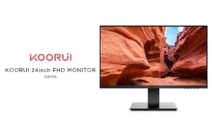KOORUI 24N1A 24-Inch FHD 1920x1080 Monitor - 75Hz, VA Display, 5ms, HDMI/VGA - Picture 1 of 7