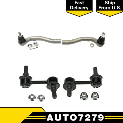 Steering Tie Rod Ends Outer 2 pcs Pair For 2015-2019 Chevrolet Trax - Image 1 of 4