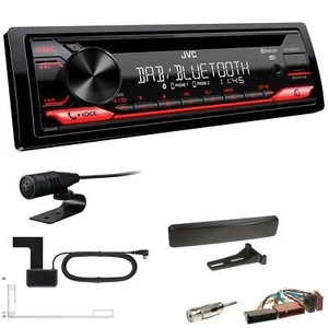 JVC KD-DB622BT DAB inkl Antenne Bluetooth Einbauset für Ford Fiesta V 1995-2001 - Bild 1 von 5