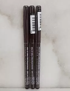 3 - NYX PROFESSIONAL MAKEUP Retractable Waterproof Eyeliner # Mpe04 Brown. - Picture 1 of 3