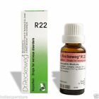 3 x Dr Reckeweg Germany R22 Drops for Nervous-Disorders Homeopathic Drop 22 ML