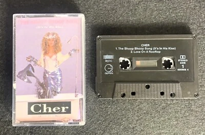 Cher – The Shoop Shoop Song (It's In His Kiss) - Single, AUS Cassette - Image 1 of 3