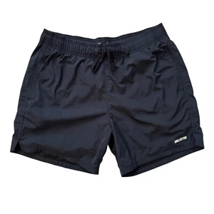 Hollister Badehose Shorts Kordelzug gefüttert Taschen schwarz Herren Größe Medium - Bild 1 von 11