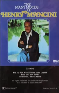 HENRY MANCINI - THE MANY MOODS OF HENRY MANCINI CASSETTE 1977 FACTORY SEALED NEW - Picture 1 of 8