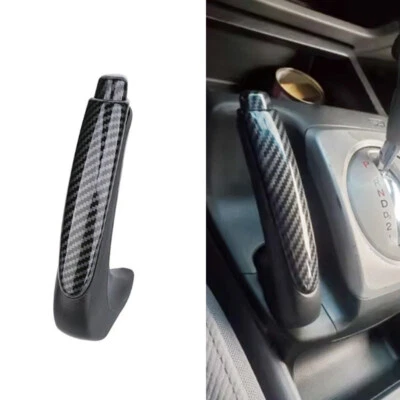 FOR HONDA CIVIC COUPE SEDAN 2006 - 2011 CARBON FIBER FRONT HAND BRAKE TRIM COVER Foto 1 de 4