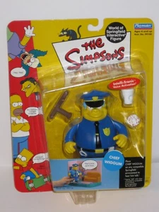 2000 The Simpsons Chief Wiggum Series 2 World of Springfield Interactive Figure - Picture 1 of 4