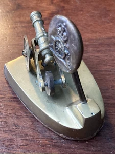 WW1 Trench Art Brass Royal Artillery Field Canon Display Piece with RA Insignia - Picture 1 of 9