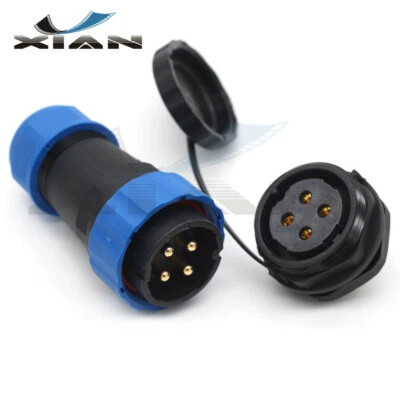 SD28 4pin Waterproof Connector Plug and Socket 45A,Automotive Power Connector - Image 1 of 4