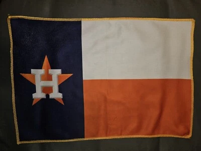 Houston Astros Texas Flag Rally Rag Towel MLB Baseball Champions  - Image 1 of 4