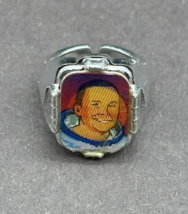 Vintage Neil Armstrong Apollo 11 Astronaut Vari-Vue Kunststoff Flackerring Preis - Bild 1 von 6