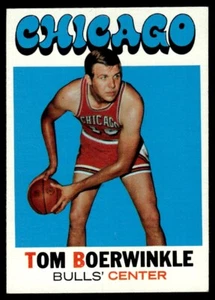1971-72 Topps Tom Boerwinkle Chicago Bulls #15 - Imagen 1 de 2