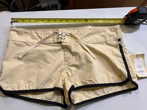 Lightning Bolt Nylon Shorts Women Bolt NWT Adjustable Waist See Pic For Size - Picture 1 of 10