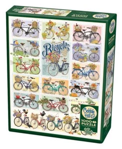 Cobble Hill Jigsaw Puzzle; Bicycles; 1000 pieces - Picture 1 of 2